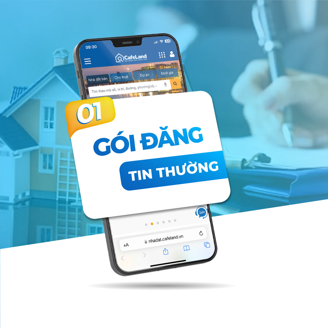 Gói đăng tin bất động sản Thường