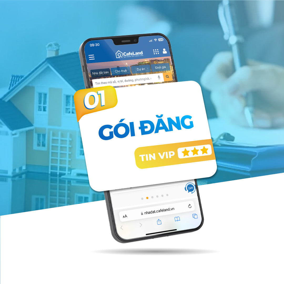 Gói đăng tin bất động sản VIP 3 Sao