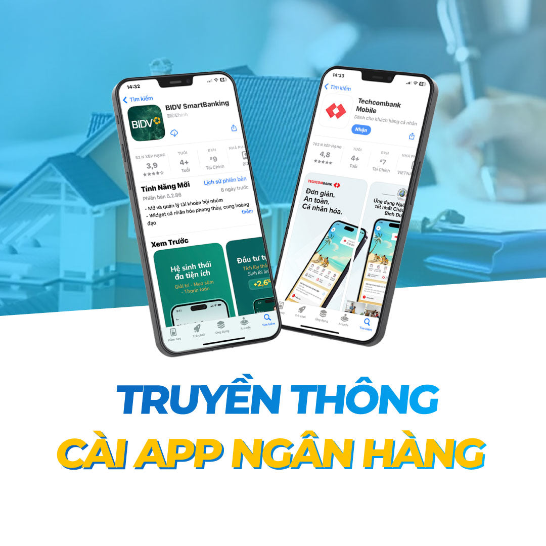 Truyền thông tải App ngân hàng